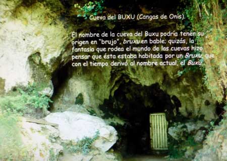 Cueva rupestre de El Buxu (Cardes-Cangas de Onís-Asturias)
