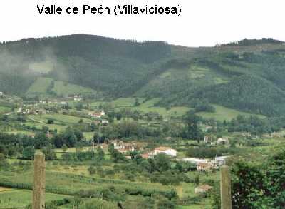 Paisaje del valle de Peón (Villaviciosa)