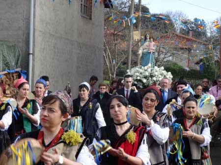 Bricia, fiesta de Ntra Sñra de La Paz (Asturias)