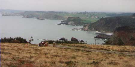 Costa central occidente de Salinas (Asturias)