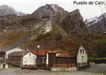 Caín pueblo leonés de los Picos de Europa