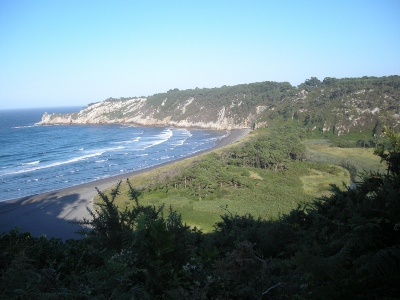 Dunas y playa de Barayo Valdés-Navia (Asturias)