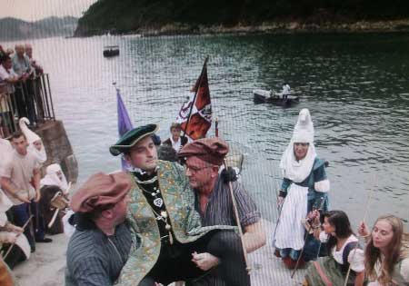 Desembarco de Carlos V en Tazones (Villaviciosa-Asturias)