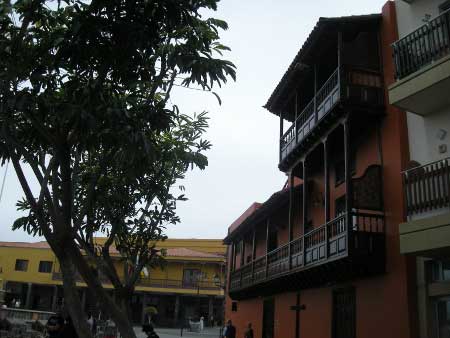 Casa Miranda t�pica Canaria y Ayto de Puerto de La Cruz