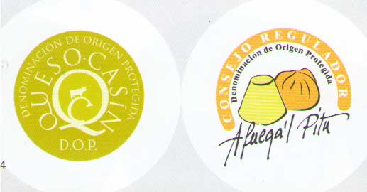 Quesos Casin y Afuga´l Pitu. D. O. P. (Asturias Central-España)